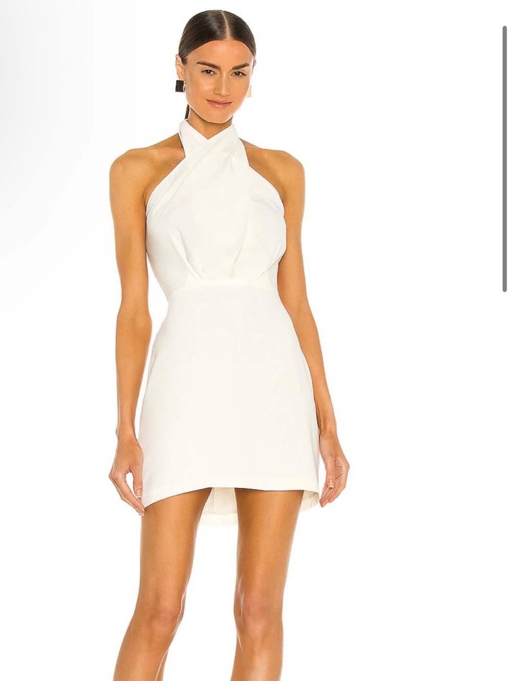 White Halter Mini Dress - Mezcal Dress in Ivory
Amanda Uprichard. Never worn